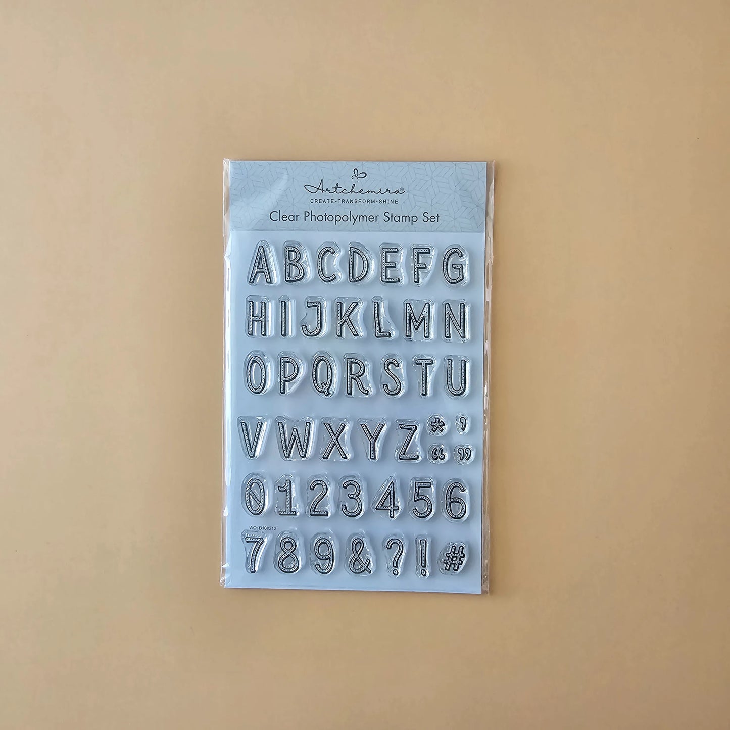 Playful Display Alphabet Stamp Set — Set C