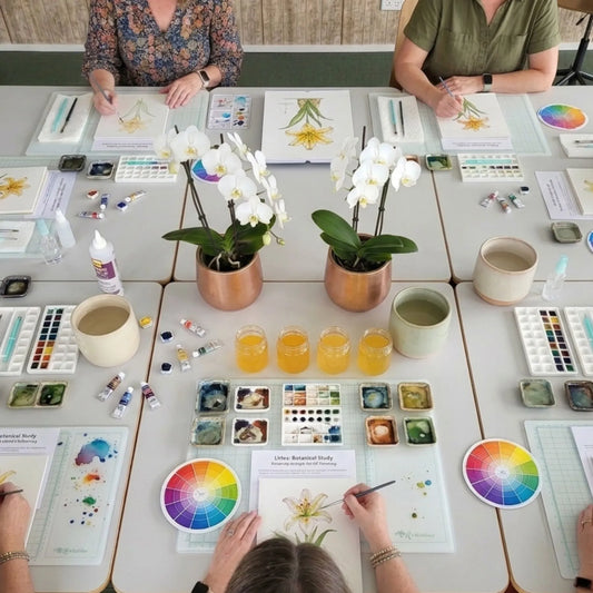 Group Workshop · Watercolour · In-Person · Root ·  Max 6 People