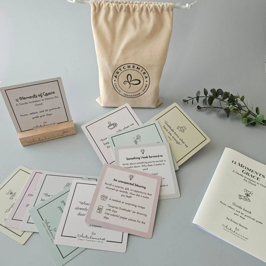 Gratitude Journaling Card Set — Daily Ritual Edition